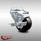 Service Caster 3.5 Inch SS Hard Rubber Wheel Swivel Bolt Hole Caster with Brake SCC-SSBH20S3514-HRS-TLB - alternate 4
